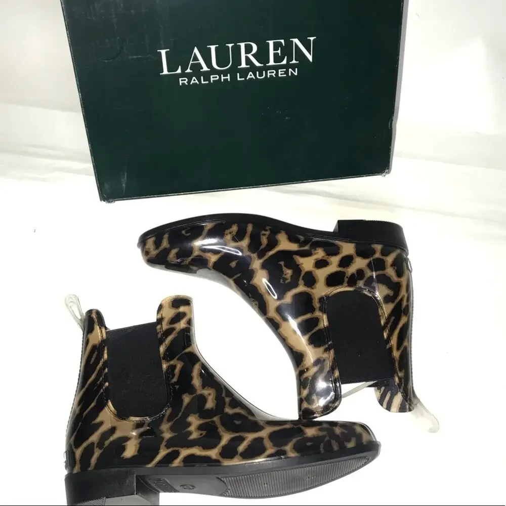 Ralph Lauren women’s shorty rubber boots